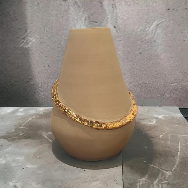 Vaso Border Beige