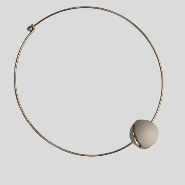 Collana rigida collezione border una sfera