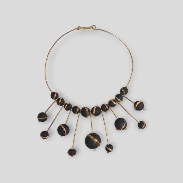 Collana rigida collezione multisfere
